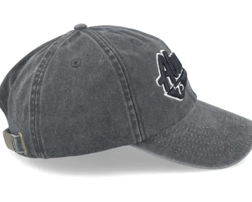 Hot Iconic Always New York Washed Dad Cap - Black