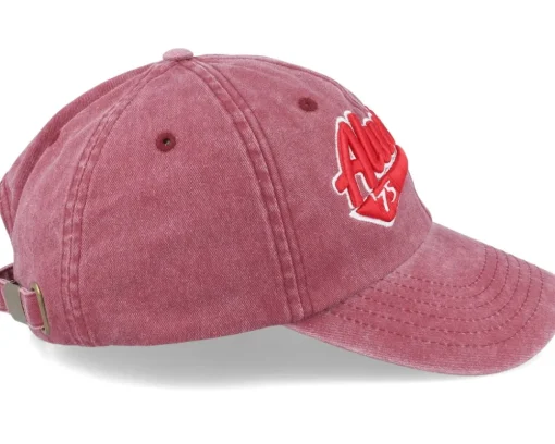 Discount Iconic Always New York Washed Dad Cap - Red