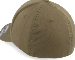 Sale Iconic American Flag Jet Fighter Aircraft Olive Flexfit -