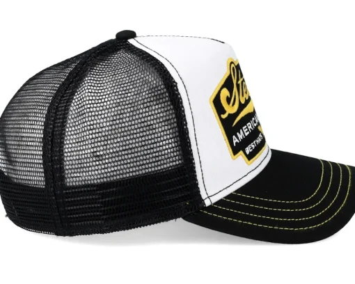 Trucker-Stetson American Heritage /Black Trucker - White