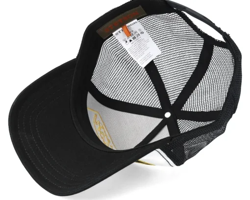 Trucker-Stetson American Heritage /Black Trucker - White