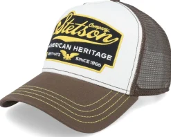 Trucker-Stetson American Heritage /Black Trucker - White