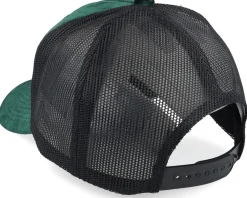 Trucker | Velvet Caps-Calza Pennello American Muscle Classic Car Velvet /Black A-Frame Trucker - Green