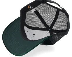 Trucker | Velvet Caps-Calza Pennello American Muscle Classic Car Velvet /Black A-Frame Trucker - Green