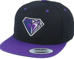 Snapback-Iconic Amethyst Gem Black/Purple Snapback -
