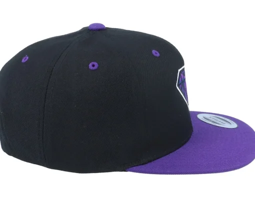 Snapback-Iconic Amethyst Gem Black/Purple Snapback -