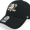 Clearance 47 Brand Anaheim Ducks 47 Clean Up W/No Loop Label Black Dad Cap -