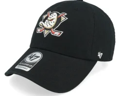 Clearance 47 Brand Anaheim Ducks 47 Clean Up W/No Loop Label Black Dad Cap -