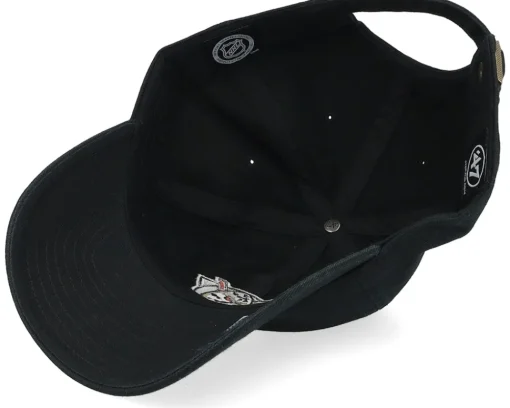 Clearance 47 Brand Anaheim Ducks 47 Clean Up W/No Loop Label Black Dad Cap -