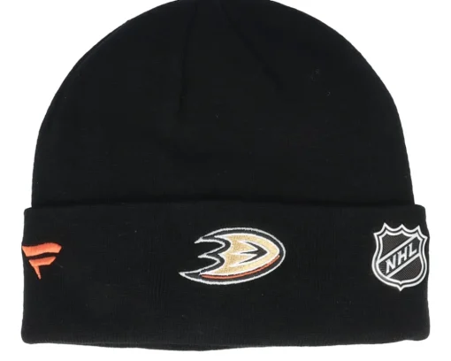 Online Fanatics Anaheim Ducks Authentic Pro Game&Train Knit Cuff - Black