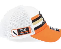 Trucker-Fanatics Anaheim Ducks Authentic Pro Draft White/Orange Trucker -
