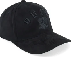 Adjustable-Mitchell & Ness Anaheim Ducks Nightshade Pro Cap Vintage A-frame Adjustable - Black