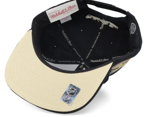 Snapback-Mitchell & Ness Anaheim Ducks With Love Snapback - Black