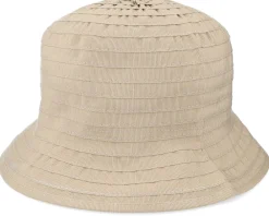 Online MJM Hats Angelica Cotton Beige Bucket -