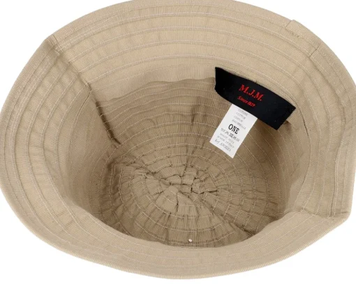Online MJM Hats Angelica Cotton Beige Bucket -