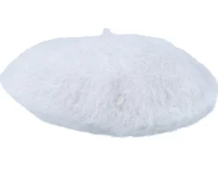 Best Seeberger Angora Light Grey Beret -