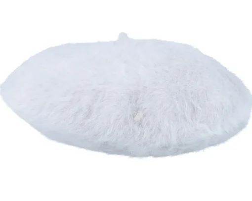 Best Seeberger Angora Light Grey Beret -