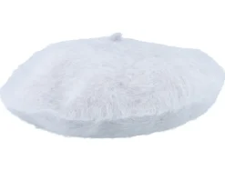 Best Seeberger Angora Light Grey Beret -