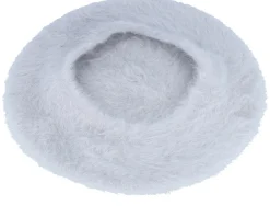 Best Seeberger Angora Light Grey Beret -