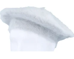 Best Seeberger Angora Light Grey Beret -