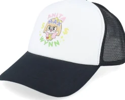 Trucker-Iconic Anita Max Wynn Foam Black/White Trucker - Black, White
