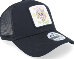 Trucker-Iconic Anita Max Wynn Patch Black Trucker -