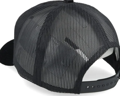 Velvet Caps-Scenes Anna Belle Velvet Black/Black A-frame Trucker -