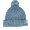 Pom Beanies-Rip Curl Anoeta Reg Beanie Dusty Pom - Blue