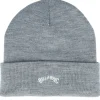 Fashion Billabong Arch Beanie Grey Heather Cuff -