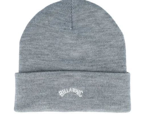 Fashion Billabong Arch Beanie Grey Heather Cuff -