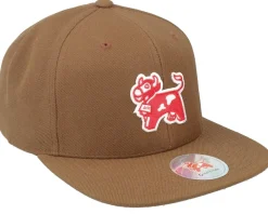 Snapback-Hatstore Arla Logo Side Patch Tan Snapback -