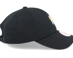 Dad Cap-Hatstore Arla Rainbow Cow Logo Black Dad Cap -