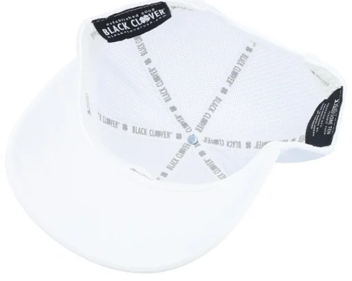 Trucker-Black Clover Arlo White W White Mesh W Patch Trucker -