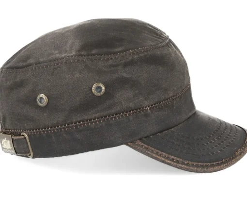 New Stetson Army Co/Pes Dark Brown Army -