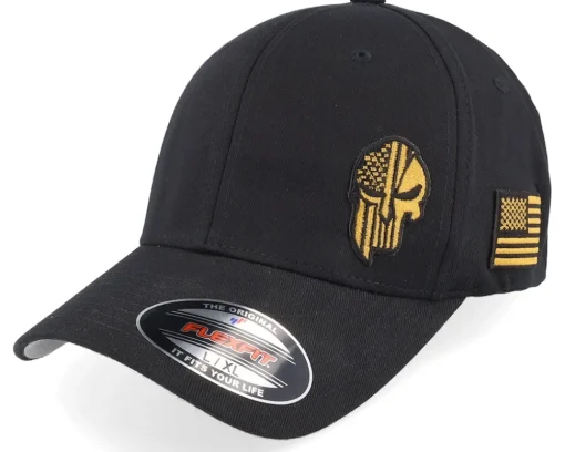 Sale Army Head Army Skull USA Olive Flexfit - Green