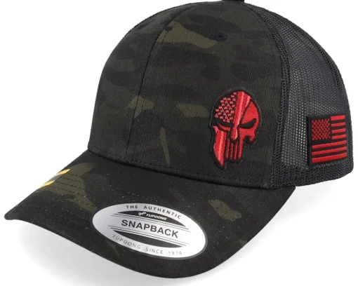 Sale Army Head Army Skull USA Olive Flexfit - Green