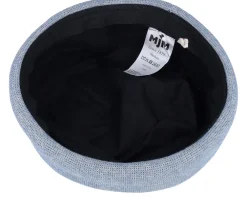 Sale MJM Hats Aron 41 Linen/Cotton Blue Docker -