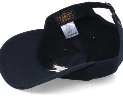 Adjustable-Bacpakr Around The World Black Dad Cap Adjustable -