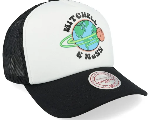 Trucker-Mitchell & Ness Around The World Black Trucker -