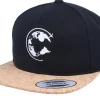 Snapback-Bacpakr Around The World Cork Black Snapback -