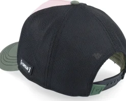 Trucker-Capslab Art Dead Star Black/Pink/Green A-Frame Trucker -