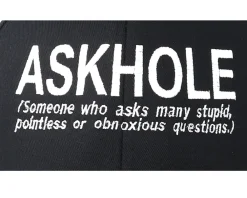 Online Iconic Askhole Black Flexfit -
