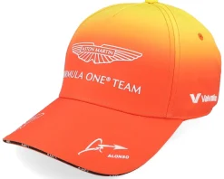 Motor-Formula One Aston Martin F1 24 Alonso Special Edition Barcelona Gradient Sunrise A-frame Adjustable -