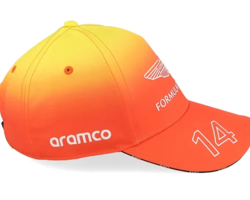 Motor-Formula One Aston Martin F1 24 Alonso Special Edition Barcelona Gradient Sunrise A-frame Adjustable -