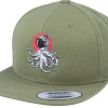 Sale Iconic Astro Squid Olive Snapback -