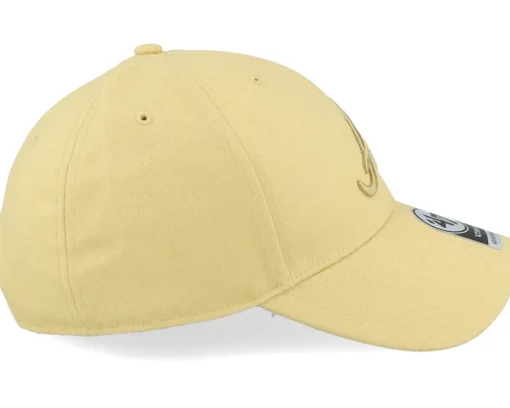 Best 47 Brand Atlanta Braves Mvp Light Gold Adjustable -
