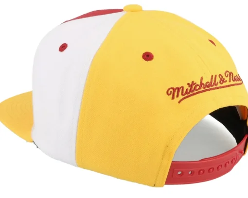 Snapback-Mitchell & Ness Atlanta Hawks Billboard 2 Hwc /Yellow Snapback - Red