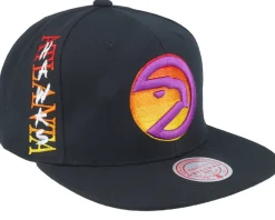 Snapback-Mitchell & Ness Atlanta Hawks High Grade Hwc Snapback - Black