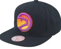 Snapback-Mitchell & Ness Atlanta Hawks High Grade Hwc Snapback - Black
