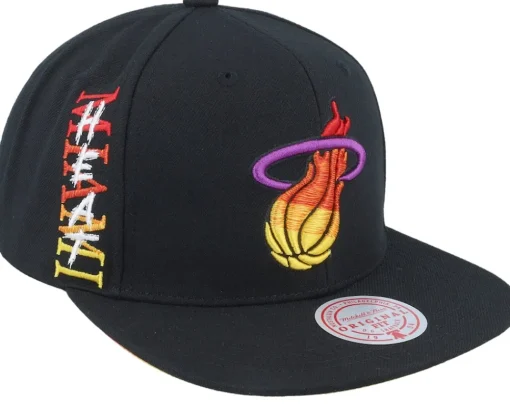 Snapback-Mitchell & Ness Atlanta Hawks High Grade Hwc Snapback - Black